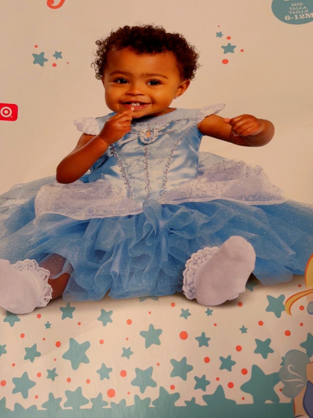 Disney Light Blue Baby Princess Costume Dress